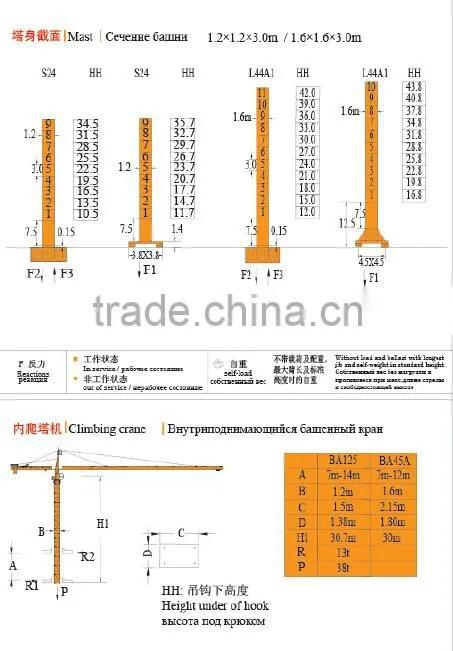 T5013-5(MC80) Topkit Tower Crane