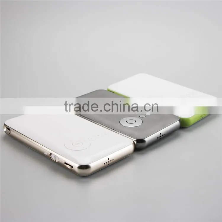 Professional mini Smart Phone DLP Projector Built in 5000mAh Li-ion Battery Can be use as Power Bank for iPhone6 Mini projector