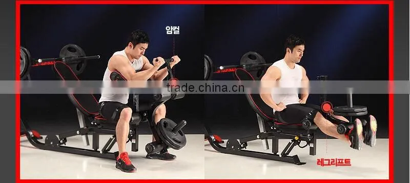 BK-3019 LEVERAGE BENCH PRESS/ MULTI WORK BENCH PRESS