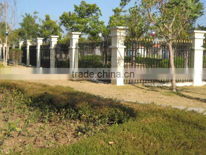 2014 Top-selling garden security wrought iron fence