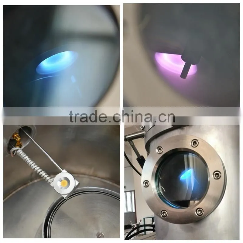 Lab DC/RF single target mini type magnetron sputtering coating machine