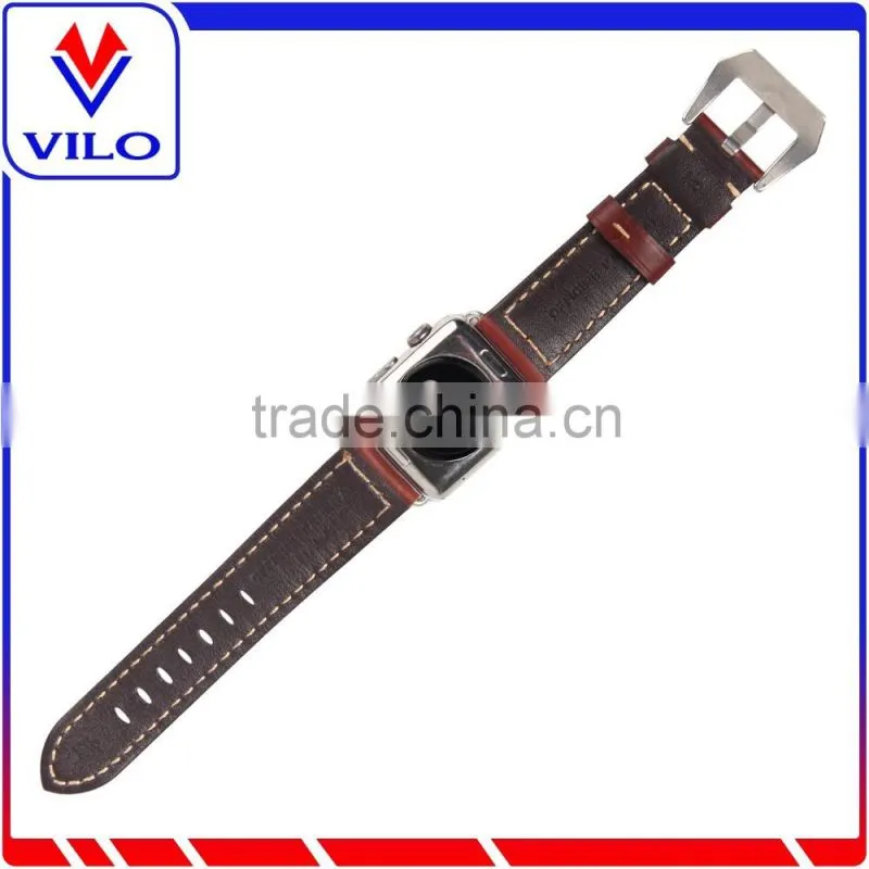 Luxury Style for Apple Watch Strap Wrist Band Leather Watch Band