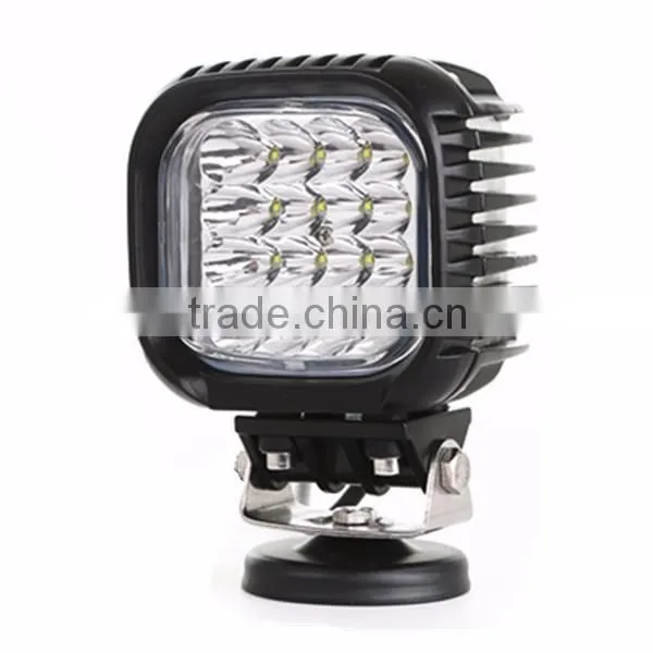 Square 48w led flood light 4x4 off road 12V tractor jee-p work lights fog light For Jee-p Cabin Boat SUV Truck Car ATV