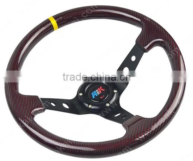 Hot sale racing carbon steering wheel