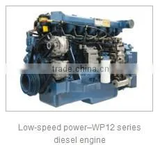 High Quality Low-speed power WP6 series diesel engine with 180~225hp for bus used