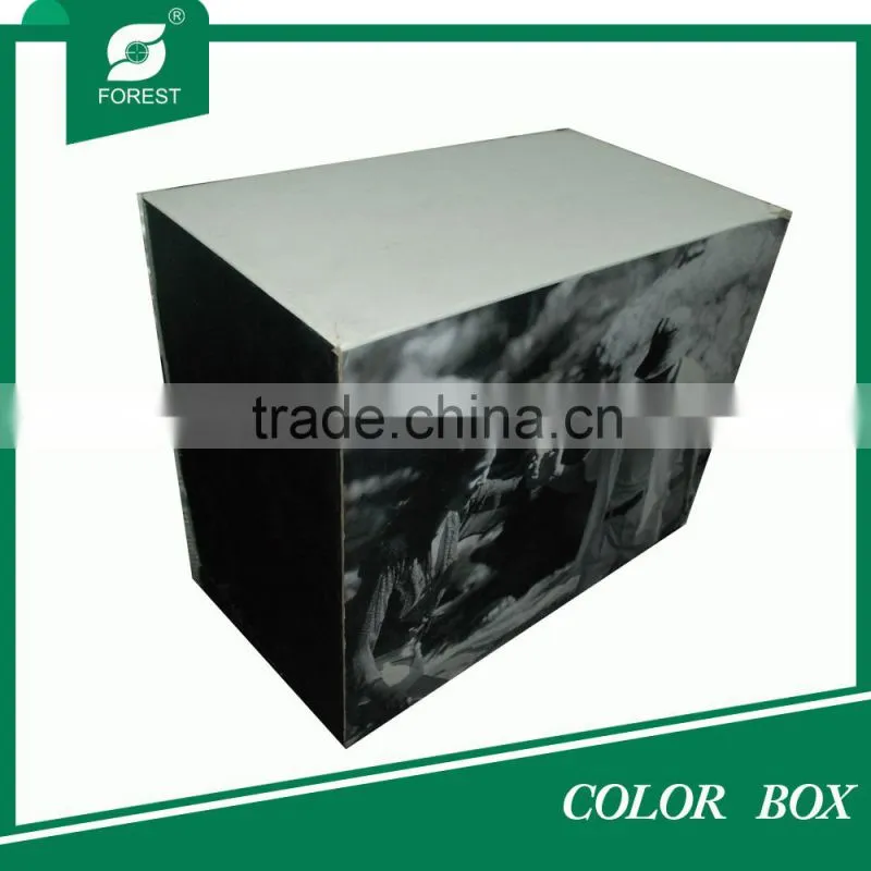 FOUR COLOR FASHION PAPER FOLDING CARDBOARD