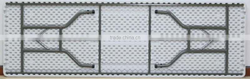 8ft cheap plastic folding table with competitive price and high quality