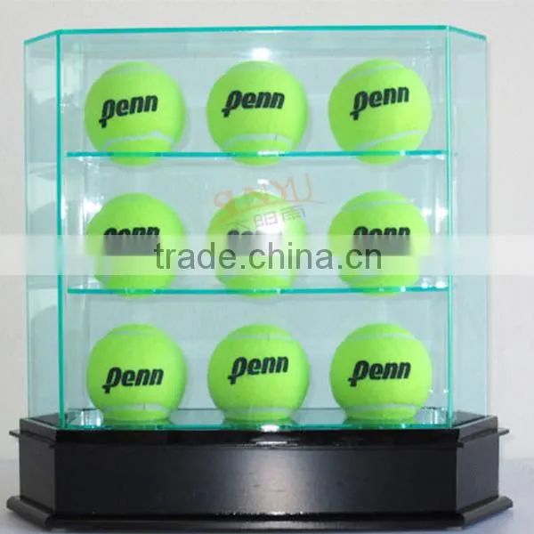 small clear plexglass Acrylic Baseball storage Display Box