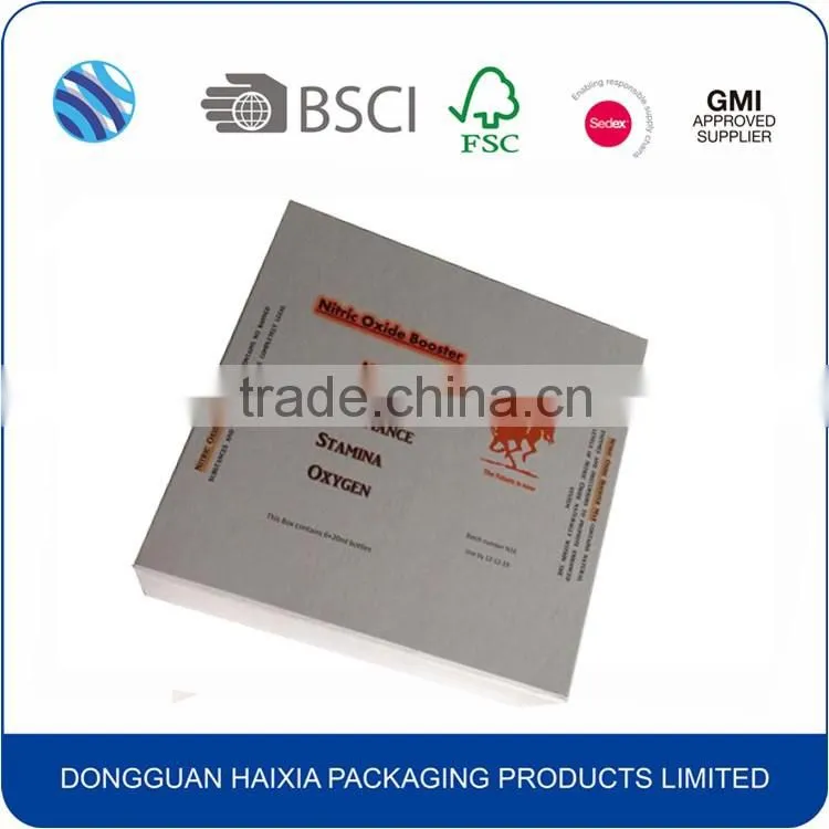 Professional factory magnetic paper clamshell packaging box