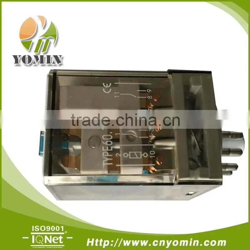 Manufacturer 24VDC 220VAC Electric Relay , Power Relay