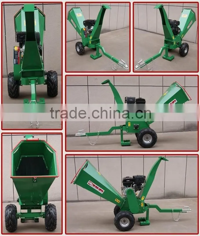 ATV Towable wood chipping machine