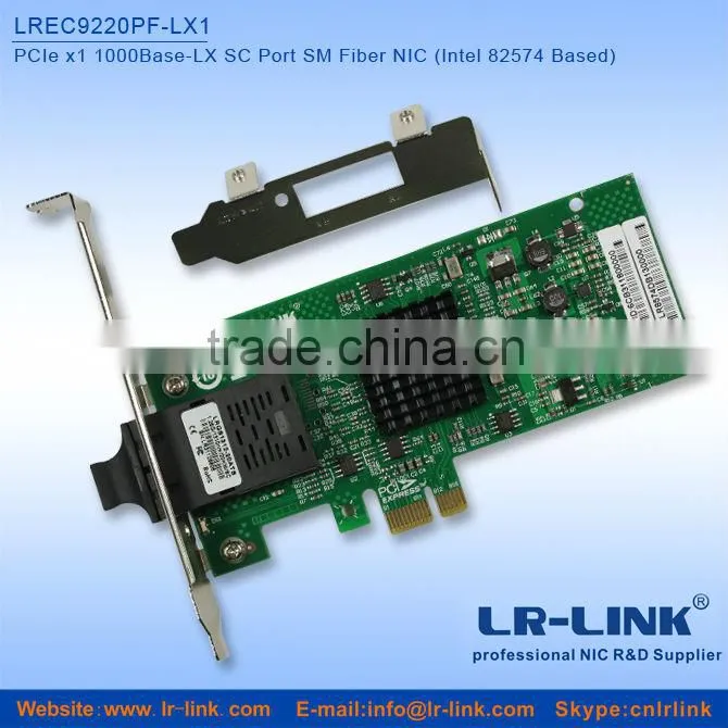 LR-LINK Support VDMq Intel I350AM4 Chipest I350-T4 PCI-e 4xRJ45 Gigabit Network Card