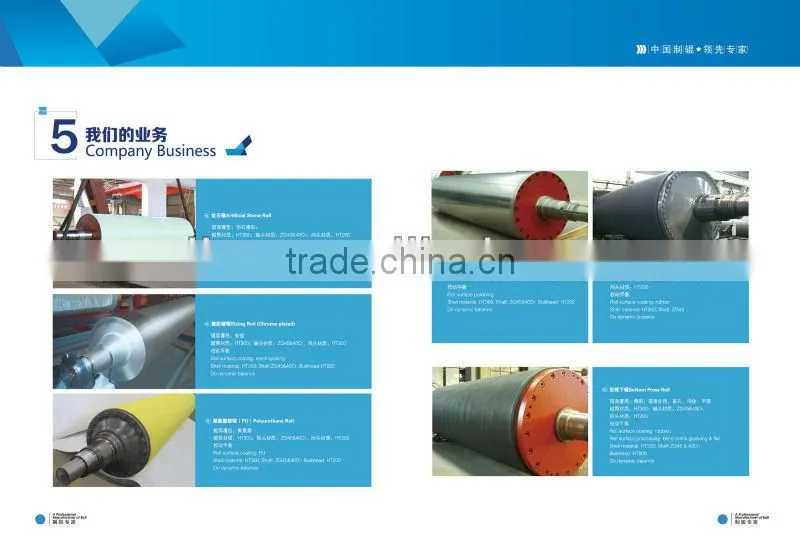 high quality leading paper machine roller