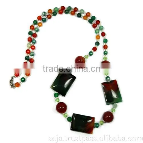 natural stone necklace NSN-006