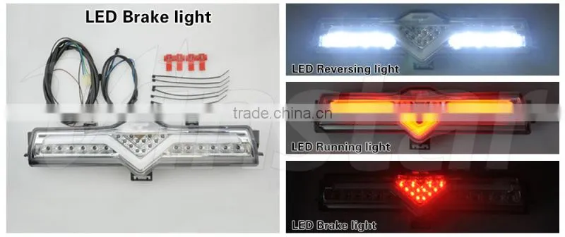 Rectangle LED Brake Lights Specific for toyota gt86 ft86 86 for Su.baru B.R.Z for Scion FRS