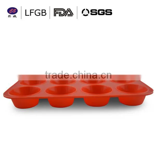 Hot sale ! attrictive design professonal customized 12 cup shape silicone cake mould