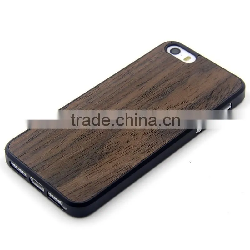 Hot products 2016 innovative product wood case for iPhone SE, for cover iPhone 5S wood