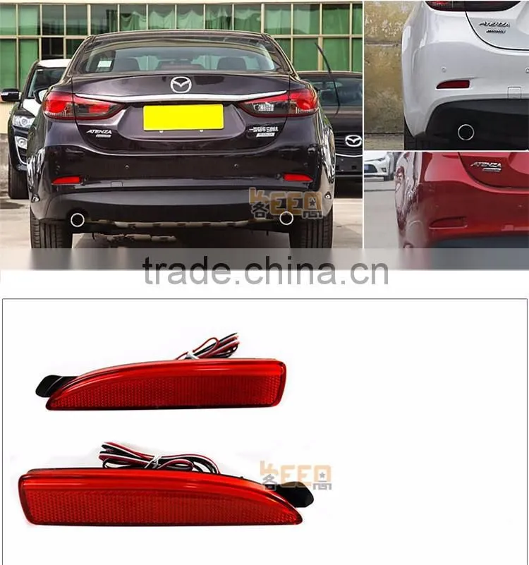 KEEN Manufacturer Price Car LED Rear Bumper Relector Light For Mazda 6 Atenza Auto Tail Lamp