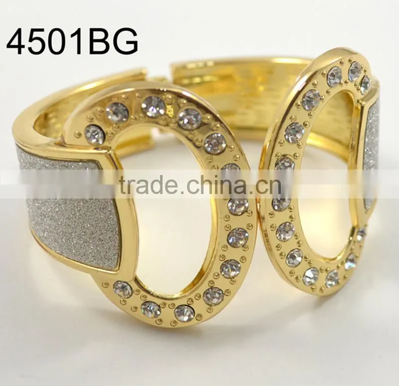 Wholesale Newest Fashion 24k Gold Ladies Bracelets Bangles