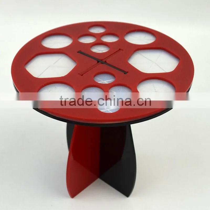 Acrylic Display Rack for make up brush Drying Holder