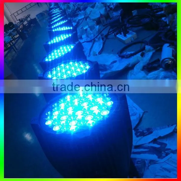LED multi par queen 54*5w RGBW cree led stage par light for show decoration