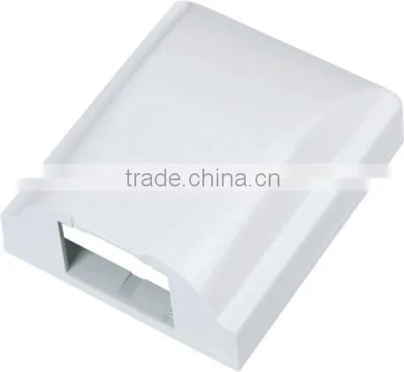New Arrival Wholesaler Luxury Wallpad for Wall Switch Socket Outlet 86 type White Waterproof Electrical Plastic Box Enclosures