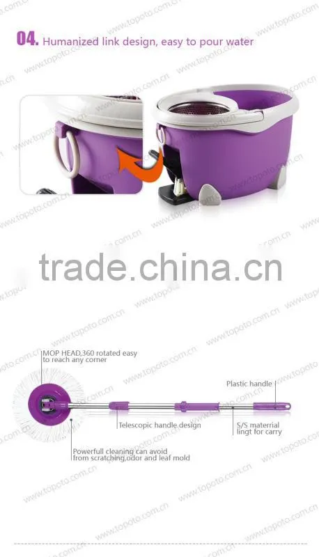 spin mop cleaning product hot for supermarket TOPOTO