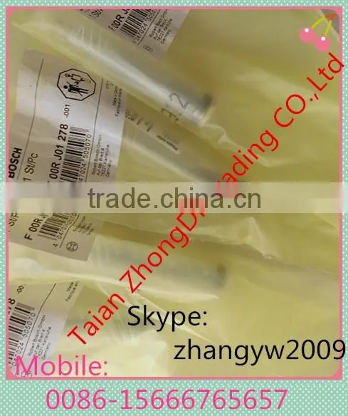 F00RJ01278 Bosch injector type control valve FOORJ01278