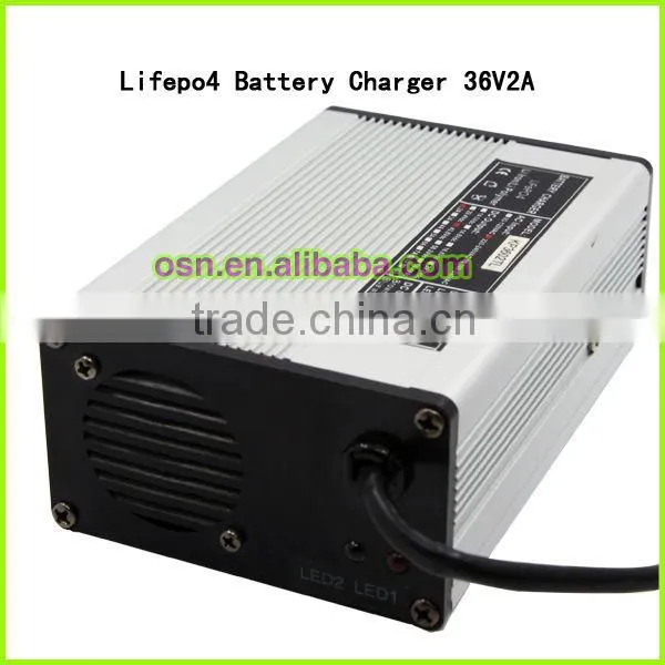 36V 2A Lifepo4 ebike Battery Charger