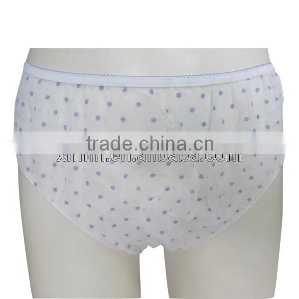 nonwoven disposable panties for women