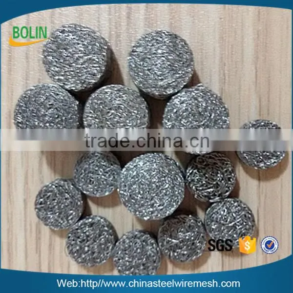 Customized stainless steel snow foam lance compressed knitted filter mesh