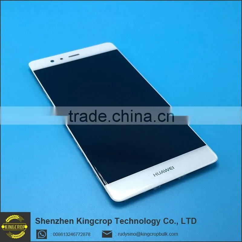 free shipping NEWEST lcd assembly for huawei p9 lcd display screen with touch assembly