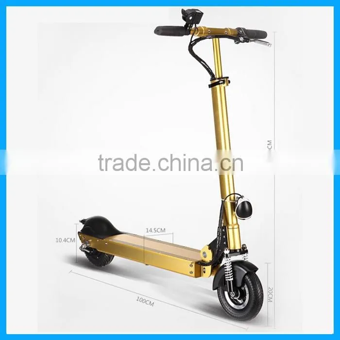 2015 hot SellingTwo Wheel Hoverboard with Handle Bar Self Balancing Electric Scooter