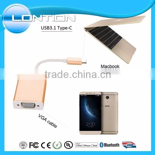 USB-C to VGA adapter