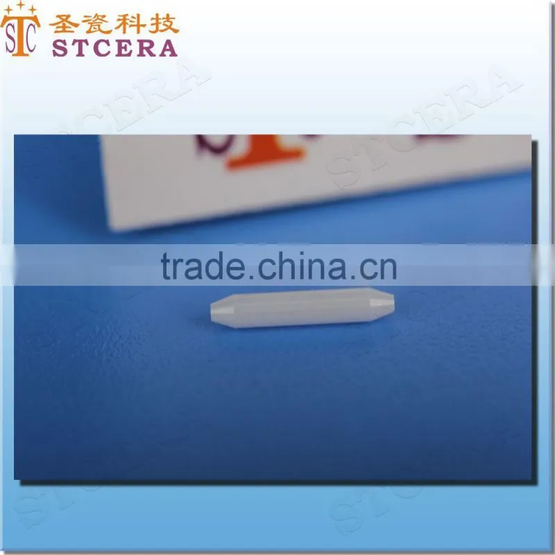 STCERA Technical ZrO2 ceramic rolling pin, heater ceramic pin holder