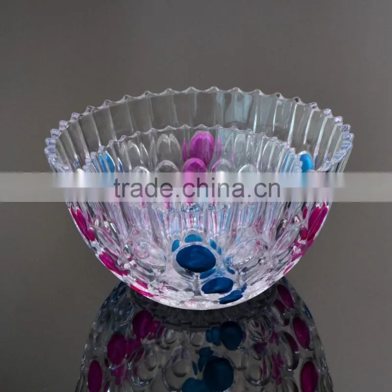 Kitchen Usuage Glass Dinnerware Colorful Bowl Set