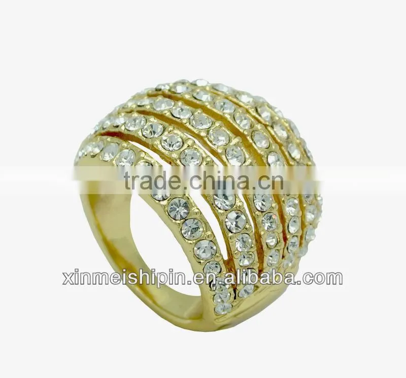 Fine Jewelry Gold Diamond Engagement Ring