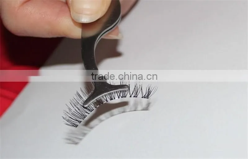 Fashionable Stainless Steel False Eyelash Applicator Extension Tweezer eyelash extension kits
