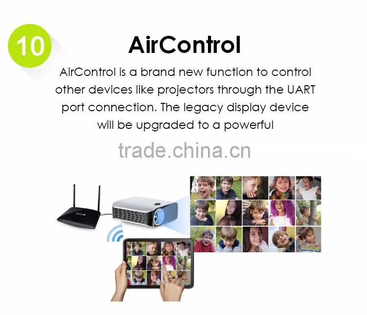 EZCast Pro Box ez cast wireless display dongle support split display up to 4 different sources