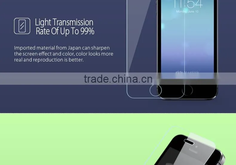 high quality tempered glass for iphone6s/plus tempered glass factory competitive price
