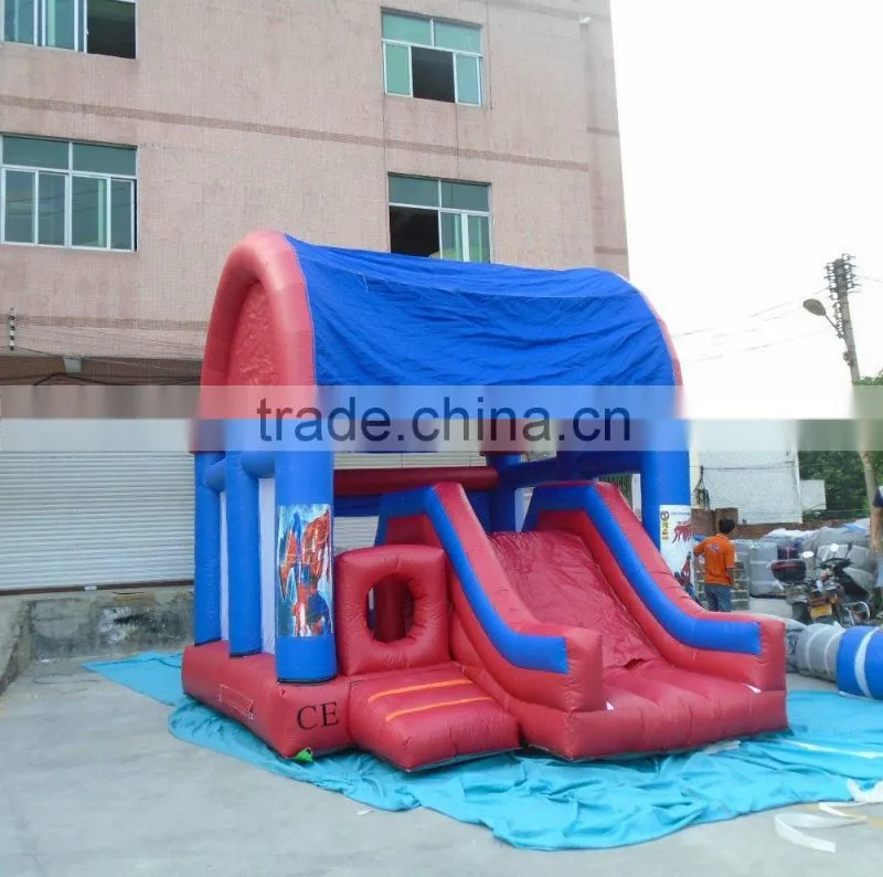2015 hot commercial kids inflatable caterpillar obstacle course for sale