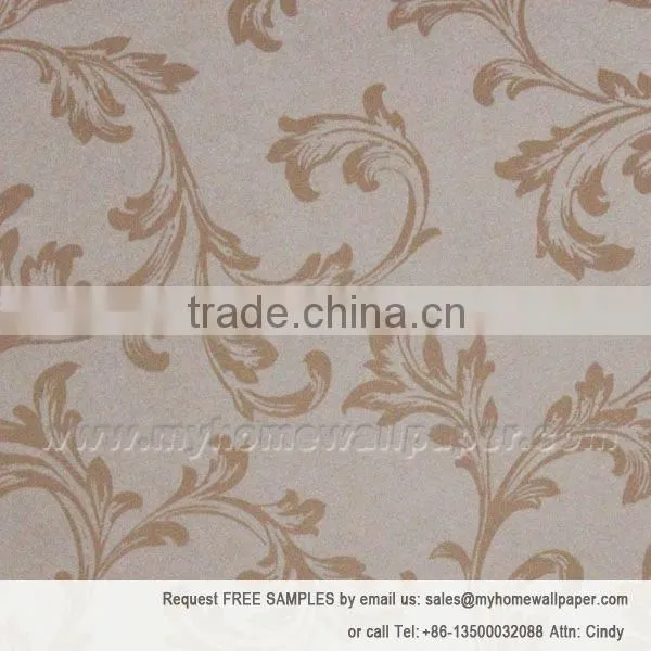 Waterproof wall covering/Indoor wallcovering/unique wall coverings/Non woven wallcoverings (130505-2)