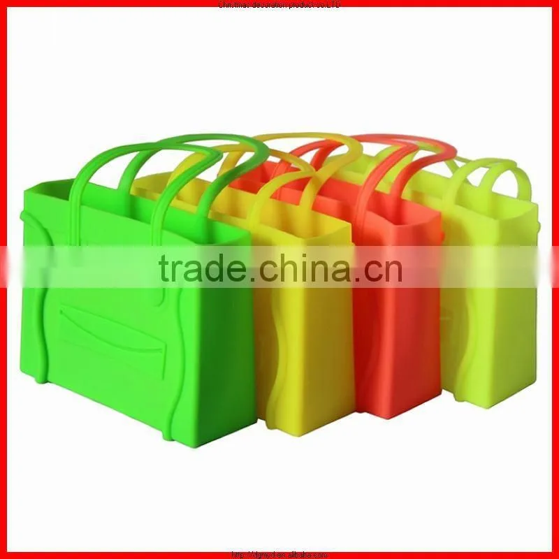 eco-friendly big zise bag rubber bag silicone tote bag