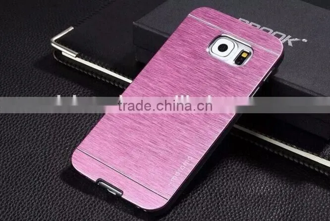 Slim brushed cover for S7 s7 edge Hybrid hard case for samsung galaxy s7 edge / s7 Motomo tough phone cover case