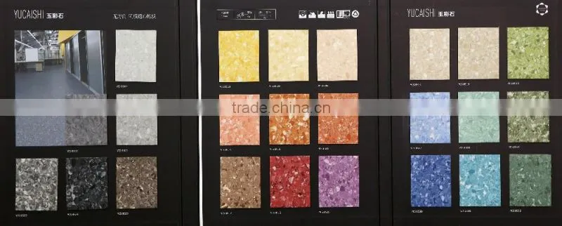 Multiple design color Surface Treatment china plastic pvc flooring