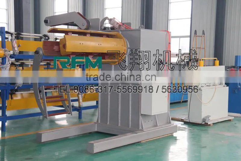 hydraulic automatic sheet decoiler machine