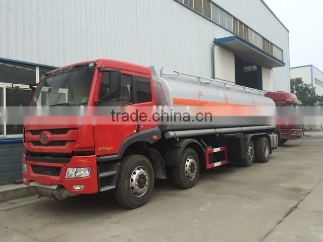FAW 8x4 30000 Liters Litres fuel oil truck for sale