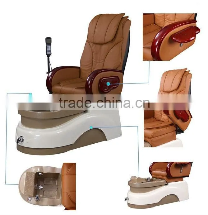 Electric plumb free spa pedicure massage chair