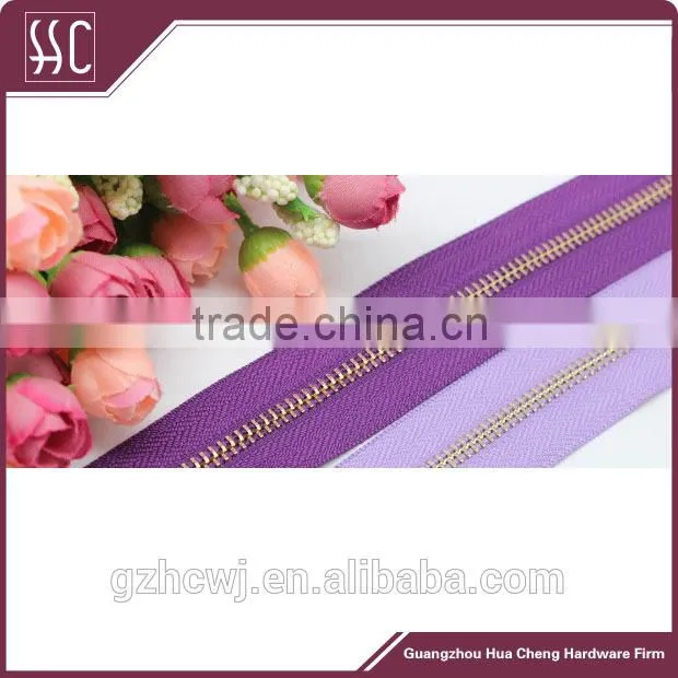 high quality zipper, various color zipper cloth, Guangzhou zipper factory