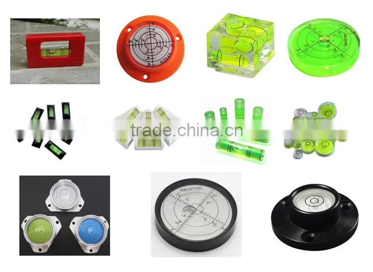High accurate bubble vial bubble spirit level